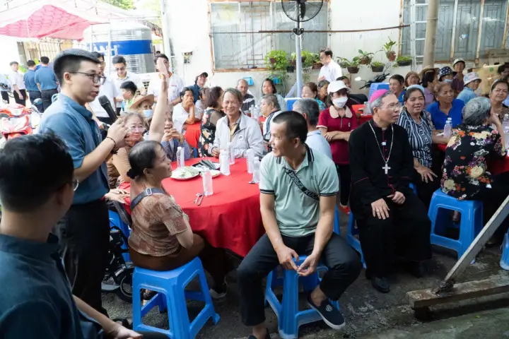 Hoạt động Ngày Thế Giới Người Nghèo lần thứ VIII-2024 tại giáo xứ Thánh Martino hạt Gia Định