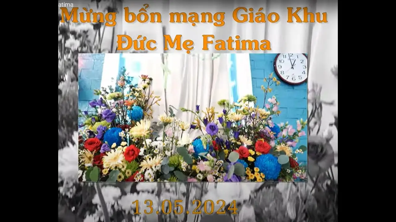 Bổn mạng Giáo khu Đức Mẹ Fatima – Giáo xứ Thánh Martino 13.05.2024
