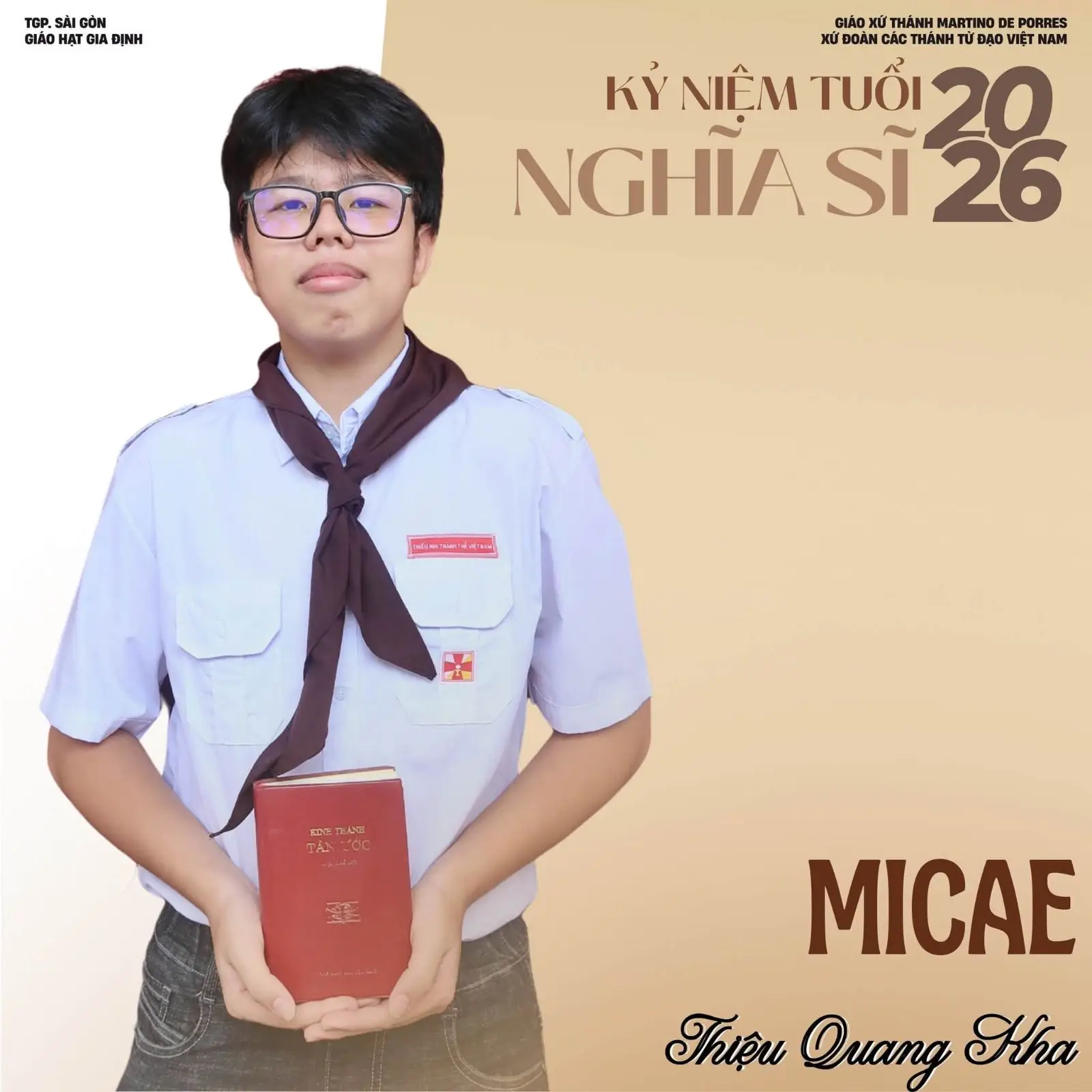 Chào đón 18 tân Nghĩa Sĩ của Xứ Đoàn Các Thánh Tử Đạo Việt Nam 10 Chào đón 18 tân Nghĩa Sĩ của Xứ Đoàn Các Thánh Tử Đạo Việt Nam - ảnh 9