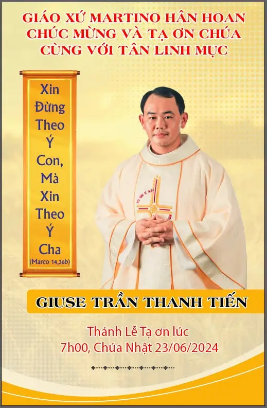 Giáo xứ chào đón Cha Giuse Trần Thanh Tiến về dâng Lễ Tạ Ơn - ảnh 1