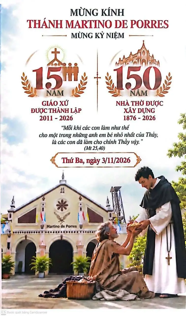 Giờ lễ Mừng Quan thầy giáo xứ 2026