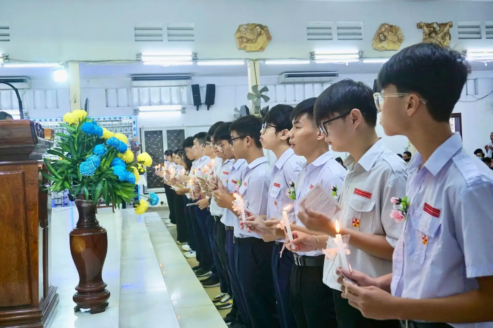 Kỷ niệm tuổi Nghĩa Sĩ: Thánh lễ Tuyên Hứa Bao Đồng và Rước Lễ Trọng Thể - ảnh 19