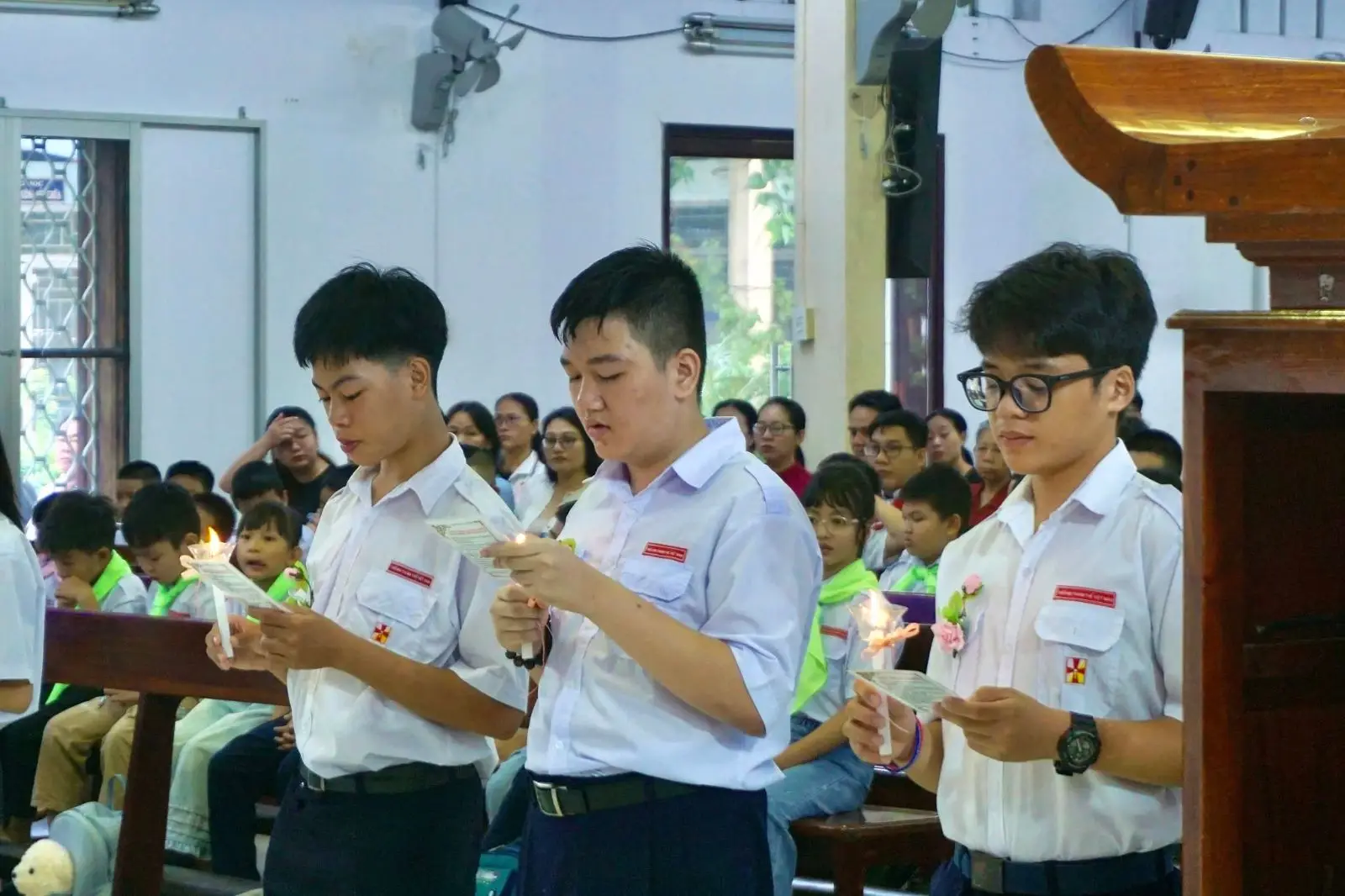 Kỷ niệm tuổi Nghĩa Sĩ: Thánh lễ Tuyên Hứa Bao Đồng và Rước Lễ Trọng Thể - ảnh 26
