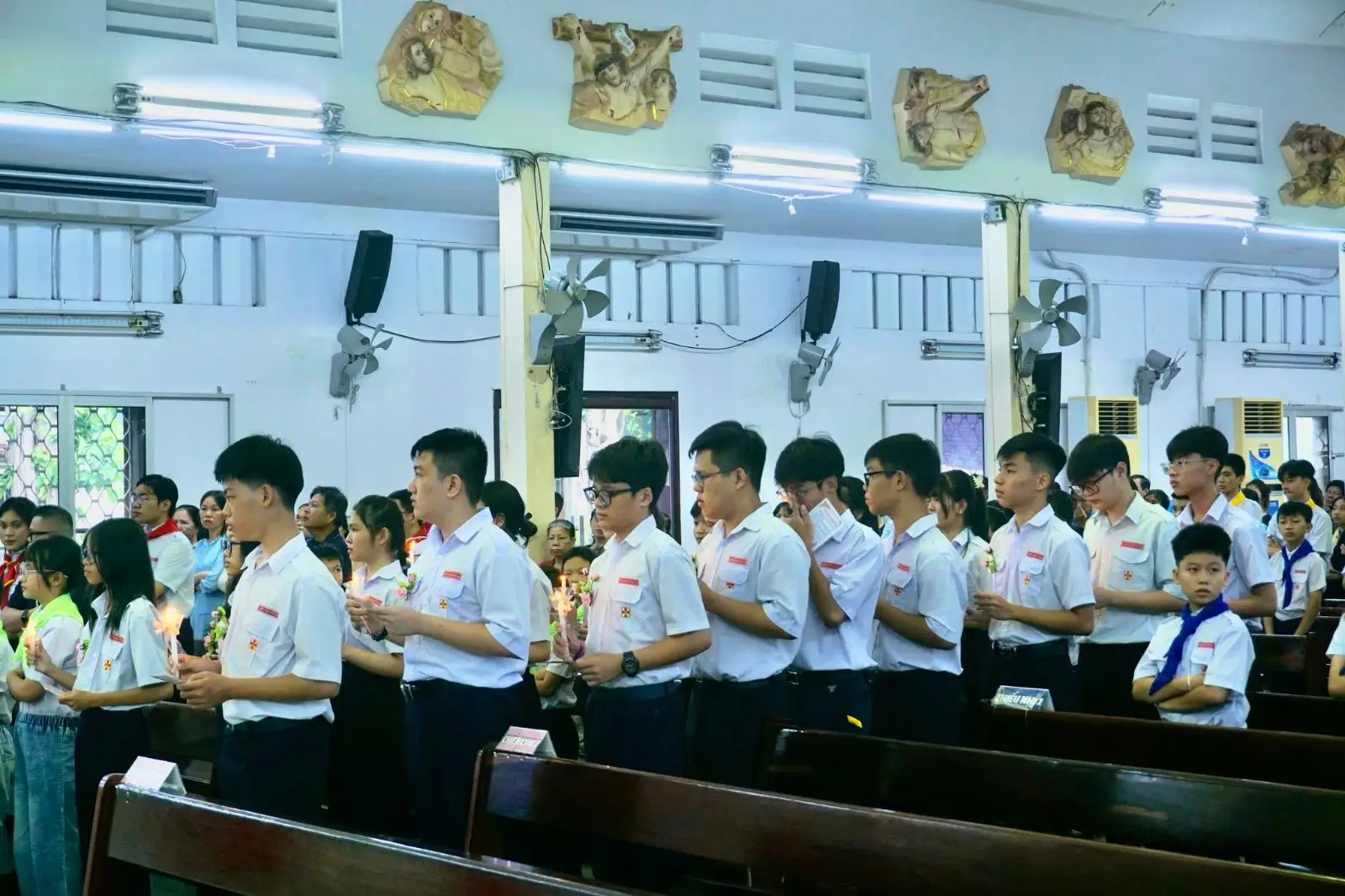 Kỷ niệm tuổi Nghĩa Sĩ: Thánh lễ Tuyên Hứa Bao Đồng và Rước Lễ Trọng Thể - ảnh 3
