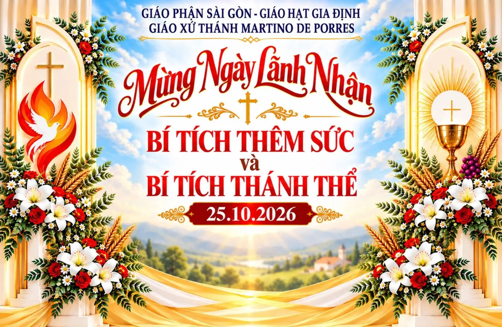 Mừng ngày lãnh nhận Bí tích Thêm Sức và Bí tích Thánh Thể 2026 - ảnh 1