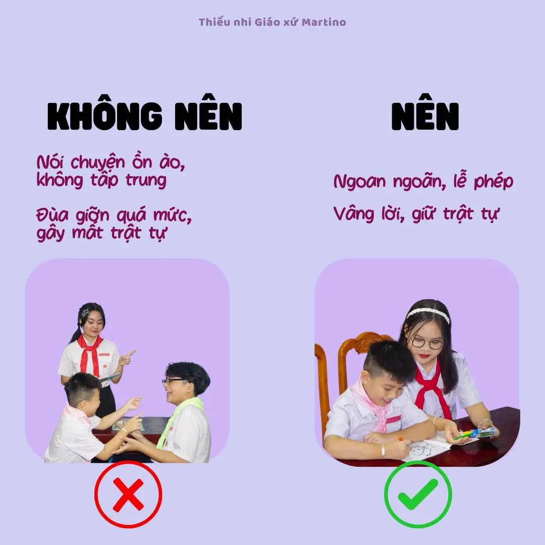 Năm học giáo lý 2023–2024: nội quy khi đi học giáo lý của thiếu nhi - ảnh 1