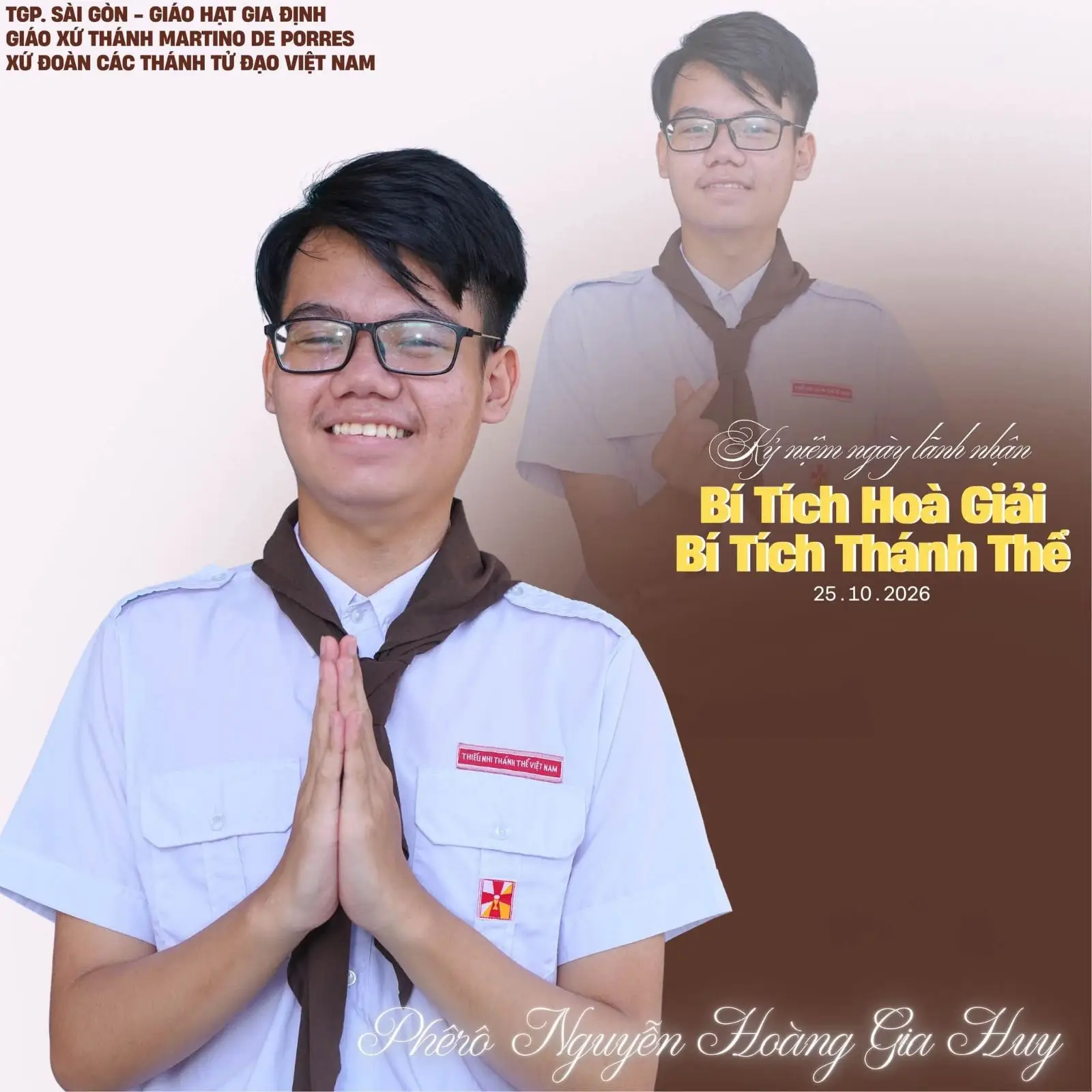 Rước Chúa cùng em 2026: 4 em lớp Hiệp Thông đón nhận Bí tích Thánh Thể - ảnh 4