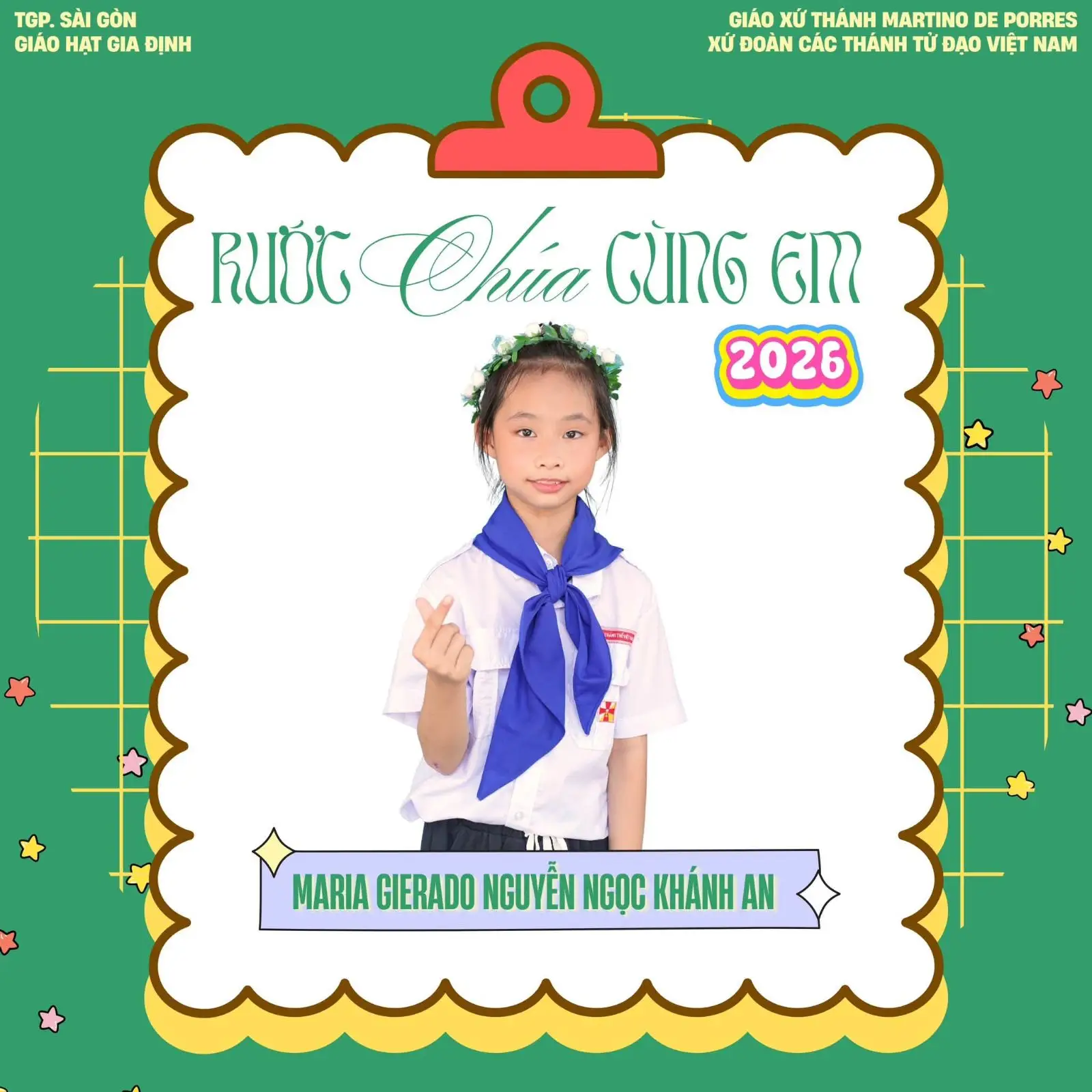 Rước Chúa cùng em 2026: Thánh lễ Bí tích Thánh Thể và Thêm Sức 6 Rước Chúa cùng em 2026: Thánh lễ Bí tích Thánh Thể và Thêm Sức