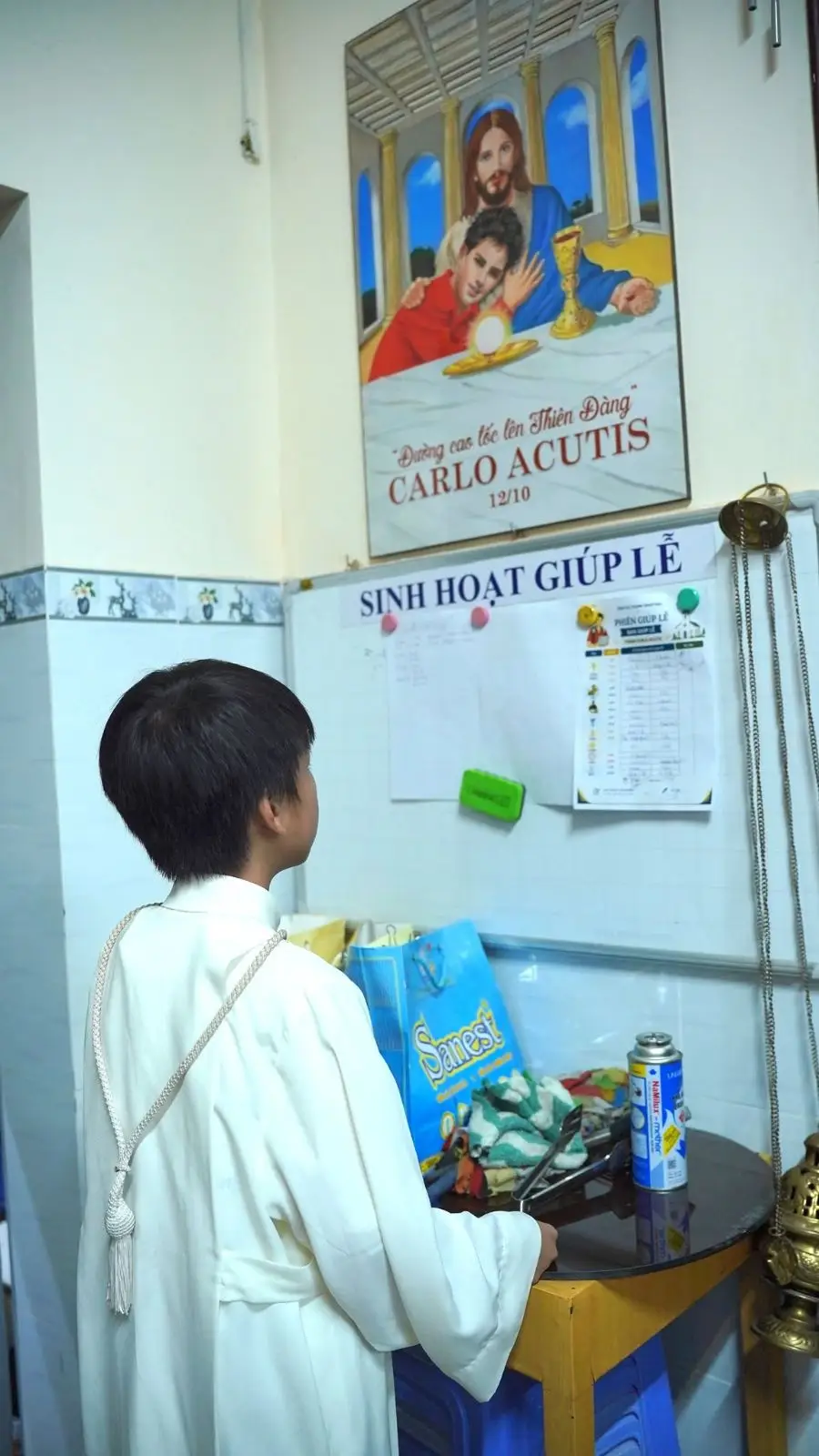 Thánh lễ mừng kính Thánh Carlo Acutis – Bổn mạng Ban Lễ sinh - ảnh 1