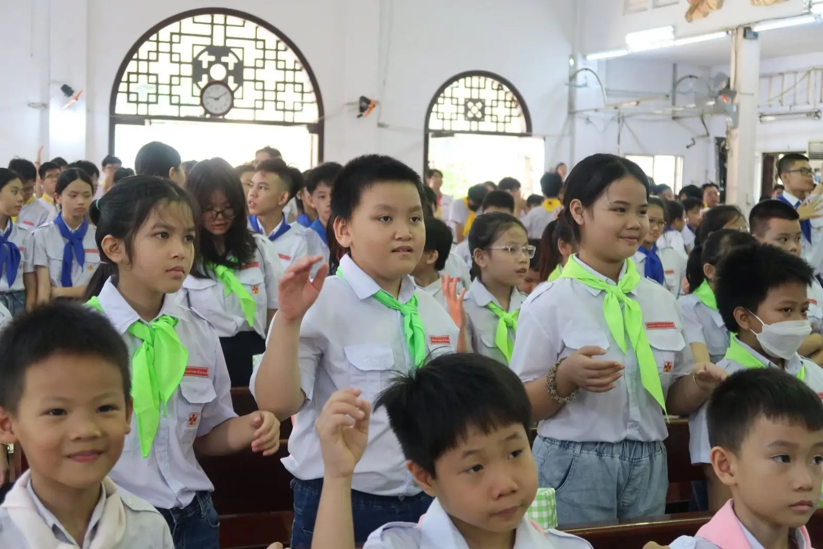 Thánh lễ tổng kết năm học 2024–2025 và đón mùa hè 28 Thánh lễ tổng kết năm học 2024–2025 và đón mùa hè - ảnh 27