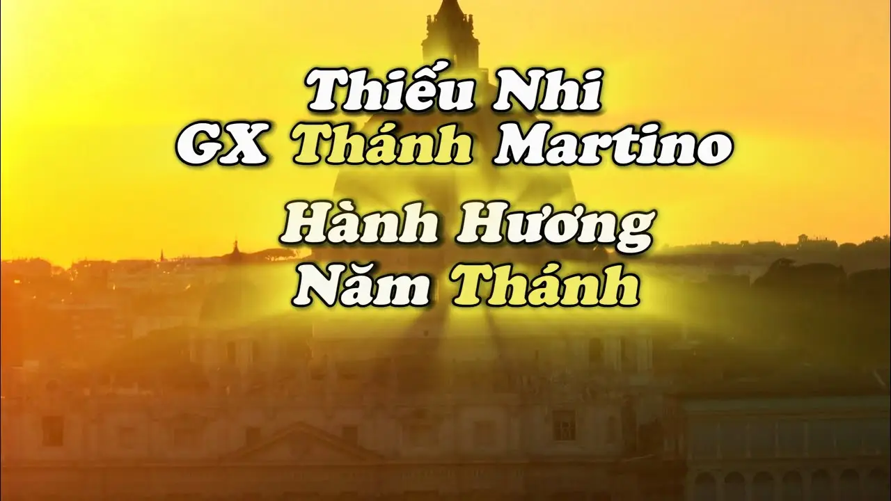 Thiếu nhi Giáo xứ Thánh Martino hành hương Năm Thánh 2025 tại Nhà thờ Fatima
