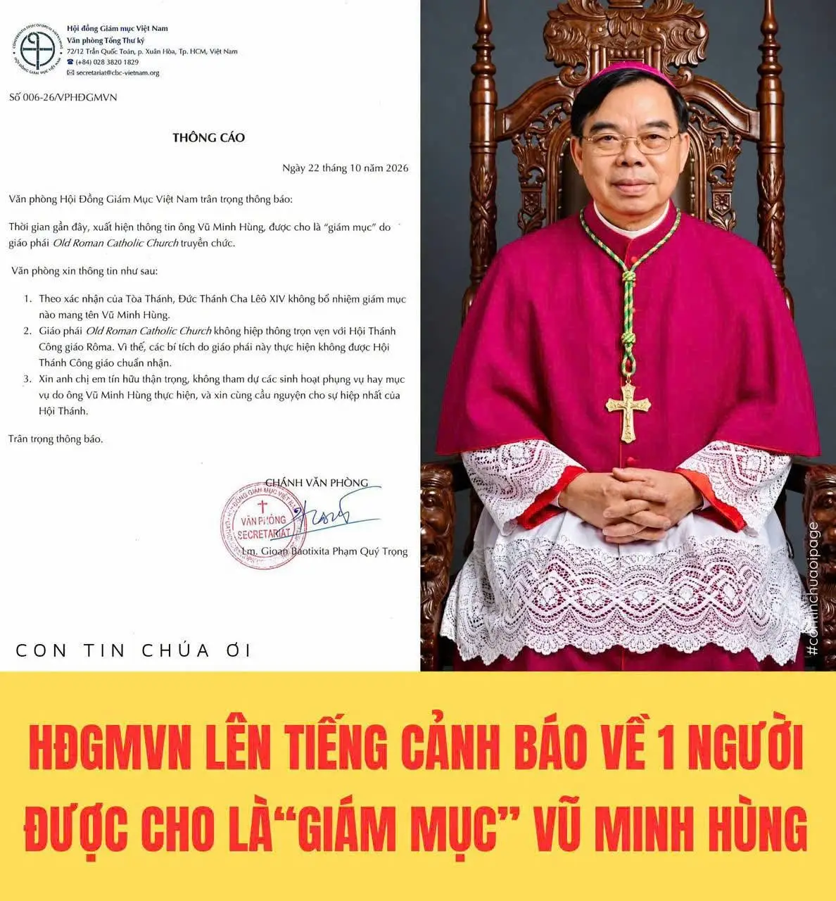 Thông báo khẩn cảnh giác nghi thức giáo phái lạ - ảnh 1