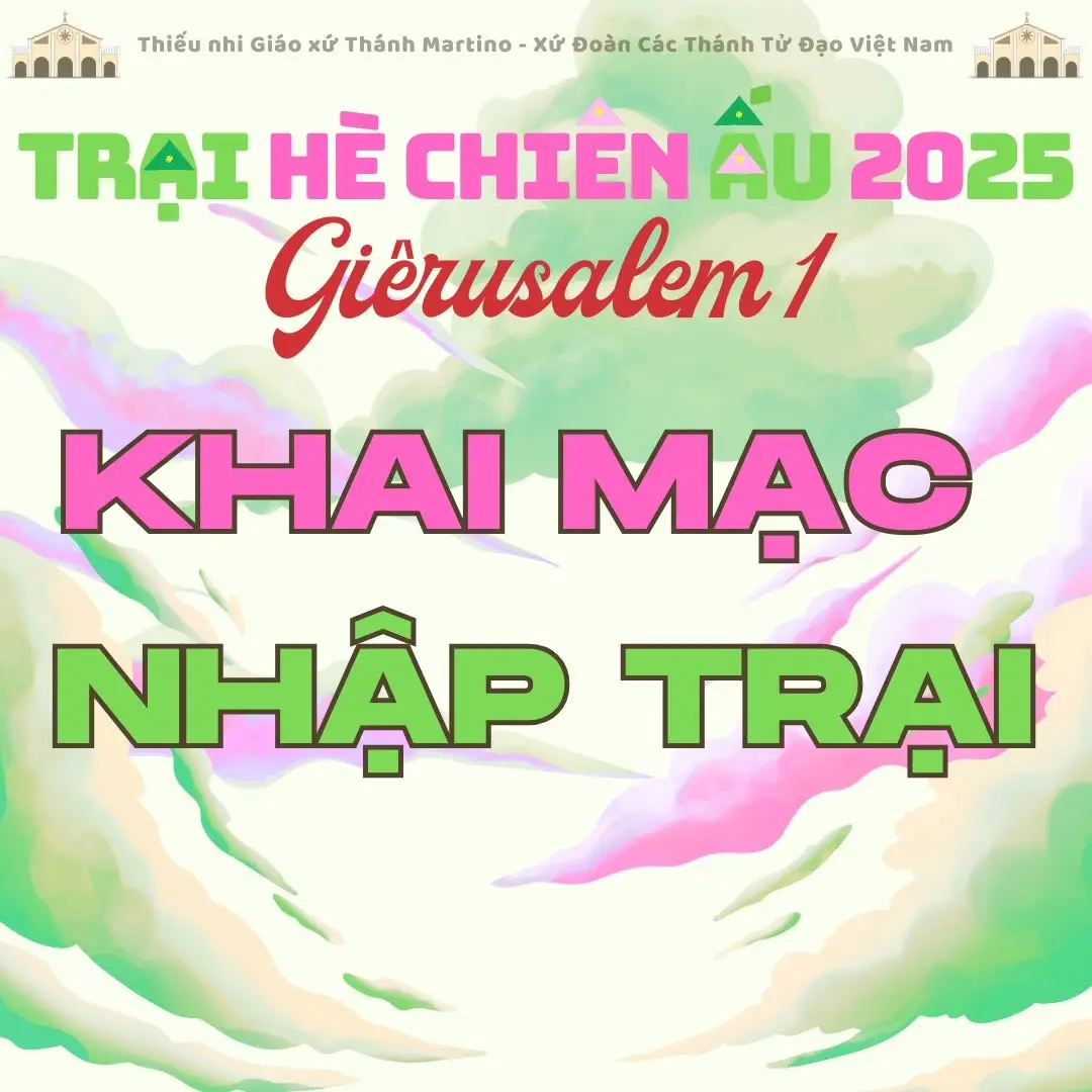 Trại hè Chiên Ấu 2025 – Giêrusalem 1: khai mạc trại hè và chào cờ TNTT 2 Trại hè Chiên Ấu 2025 – Giêrusalem 1: khai mạc trại hè và chào cờ TNTT - ảnh 1